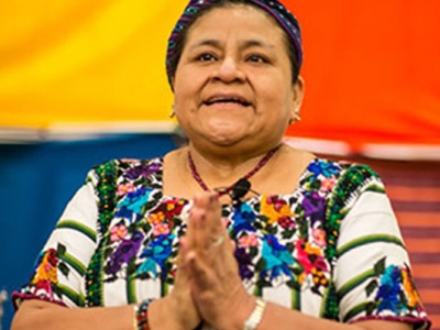 Nobel  Peace Laureate Rigoberta Menchú Tum